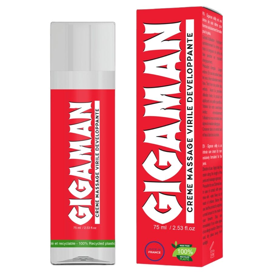 RUF Gigaman Cream - Crema para Aumentar la Virilidad
