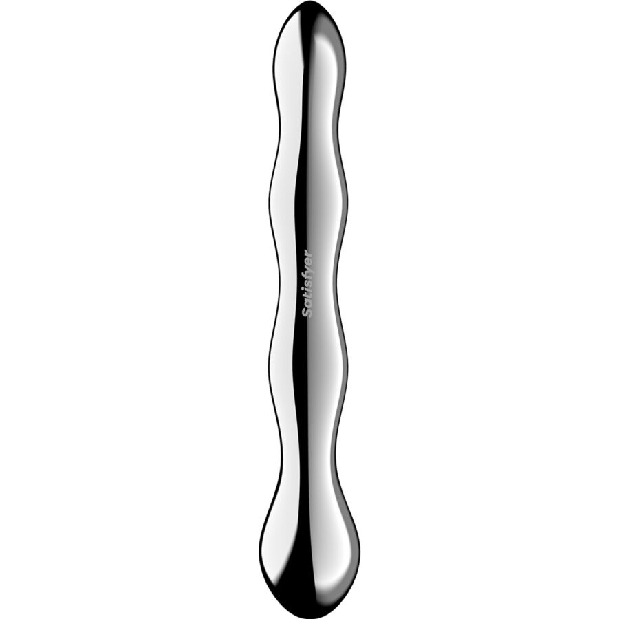 Satisfyer Cosmic Crest 2 - Dildo Doble Extremo Acero Inoxidable