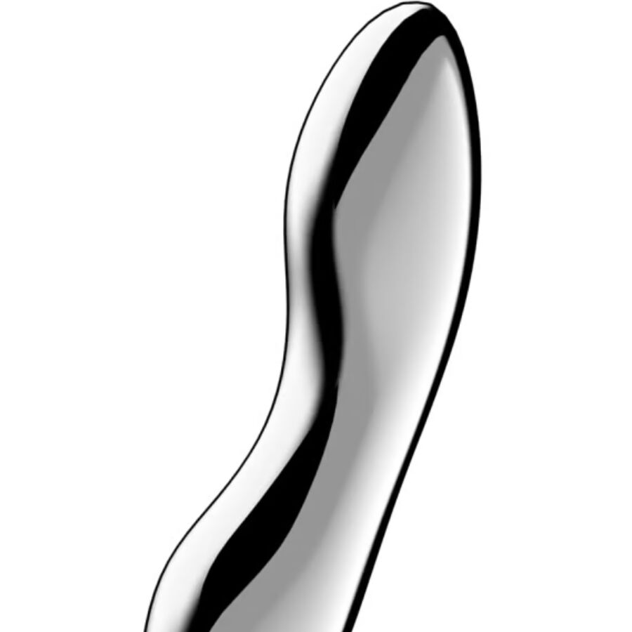 Satisfyer Cosmic Crest 2 - Dildo Doble Extremo Acero Inoxidable