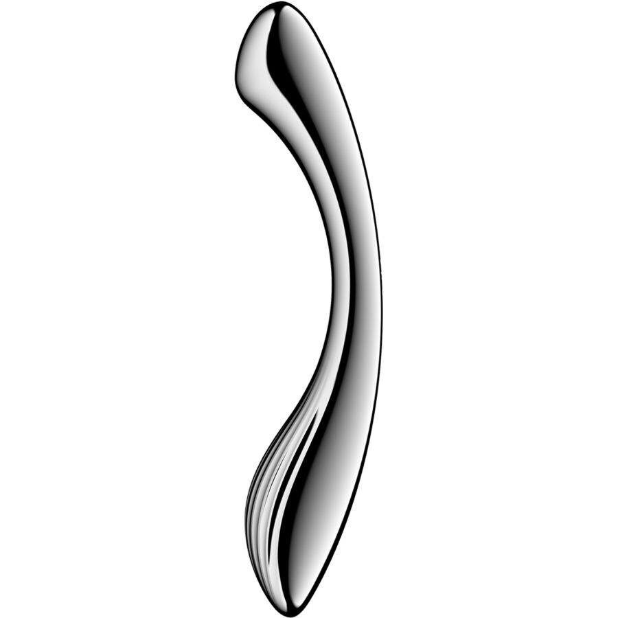 Satisfyer Pure Gravity 1 Dildo Doble Extremo Acero Inoxidable