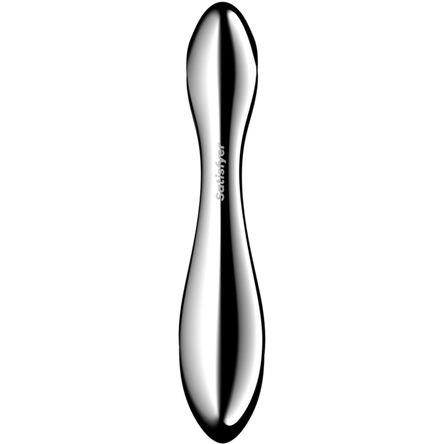 Satisfyer Pure Gravity 2 - Dildo Doble Acero Inoxidable