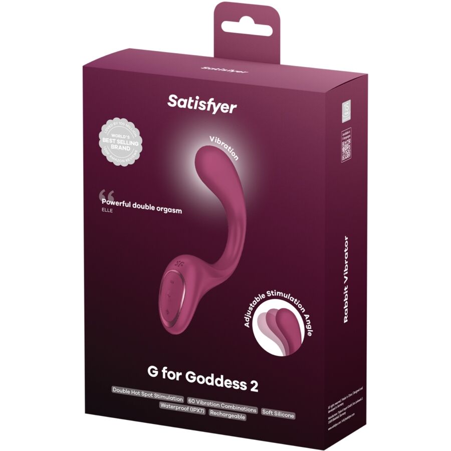 Satisfyer G for Goddess 2 Rabbit Vibrator Burdeos