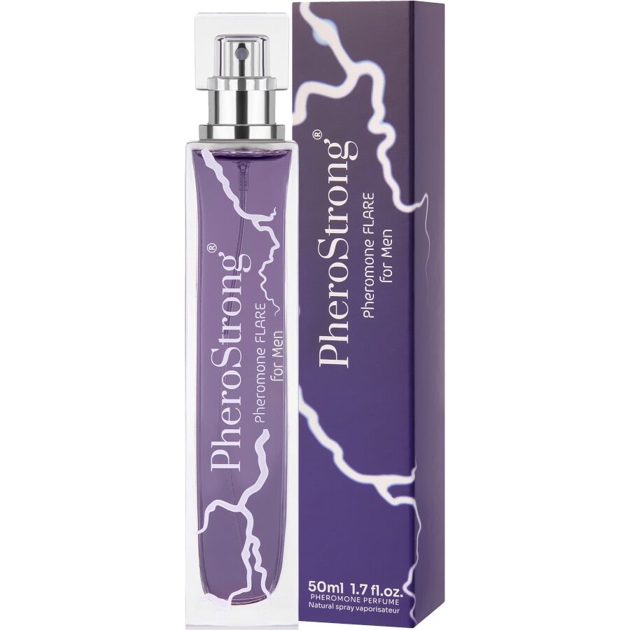 PheroStrong Flare Pheromone Perfume for Men 50ml - Fragancia Audaz con Feromonas