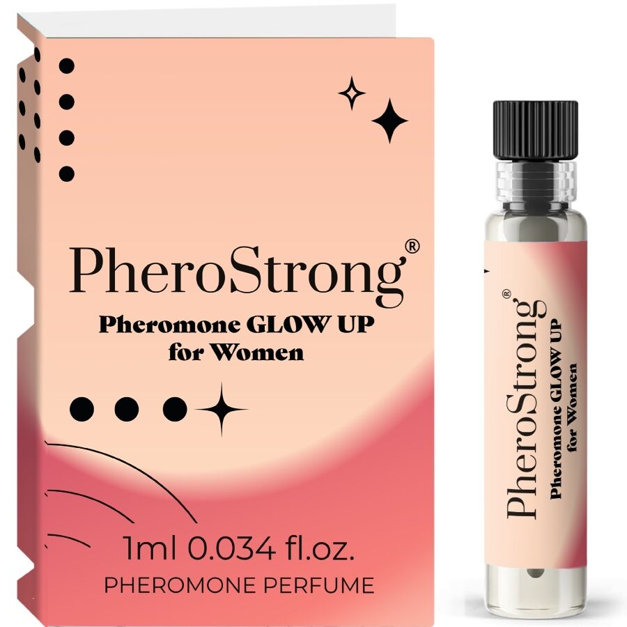 PheroStrong Glow Up - Perfume con Feromonas para Mujeres 1 ml