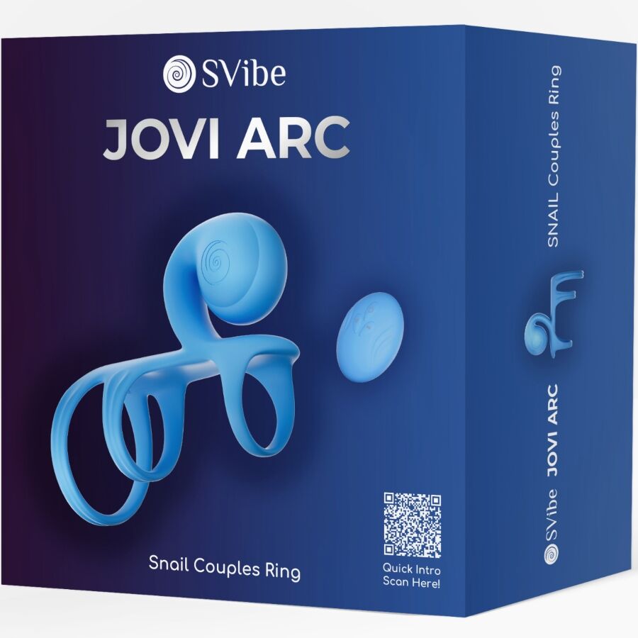 Snail Vibe Jovi Arc Couple Ring Remote Control Blue