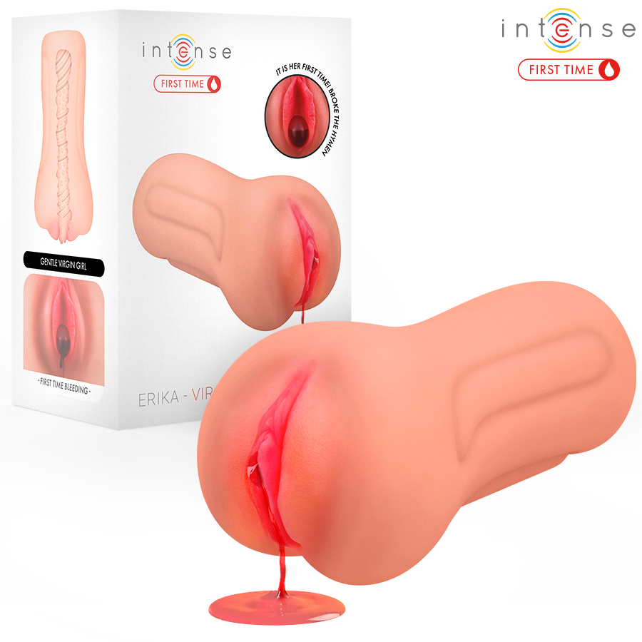 Intense First Time Erika - Masturbador Masculino Realista con Textura Estimulante