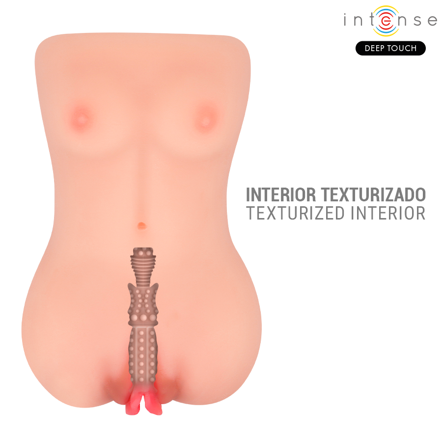 Intense Deep Touch - Vibrador y Masturbador con Succión y Control por Voz