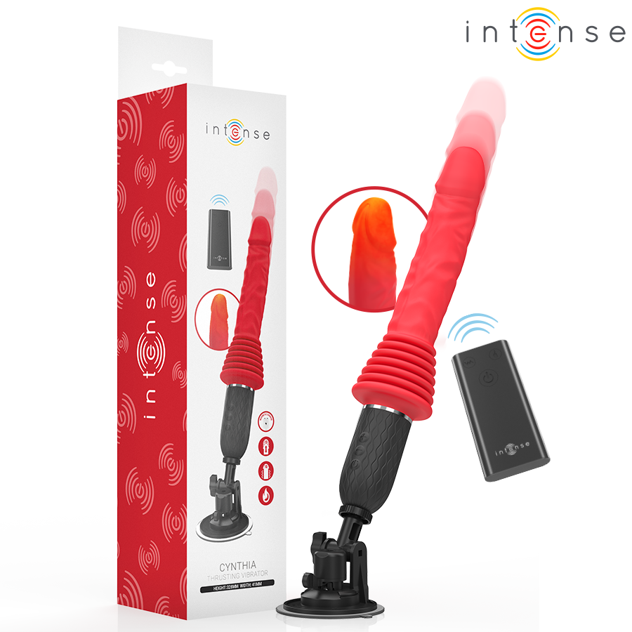 Intense Cynthia - Vibrador con Control Remoto y Función de Calor