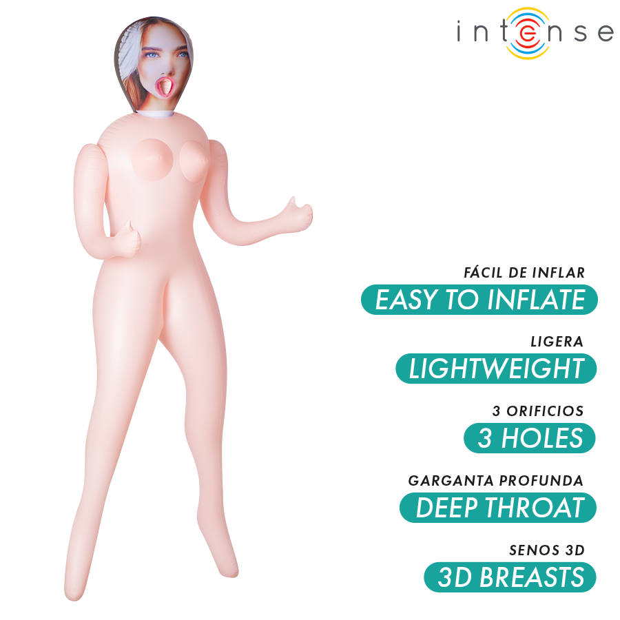 Intense Dolls Nicole - Muñeca Hinchable