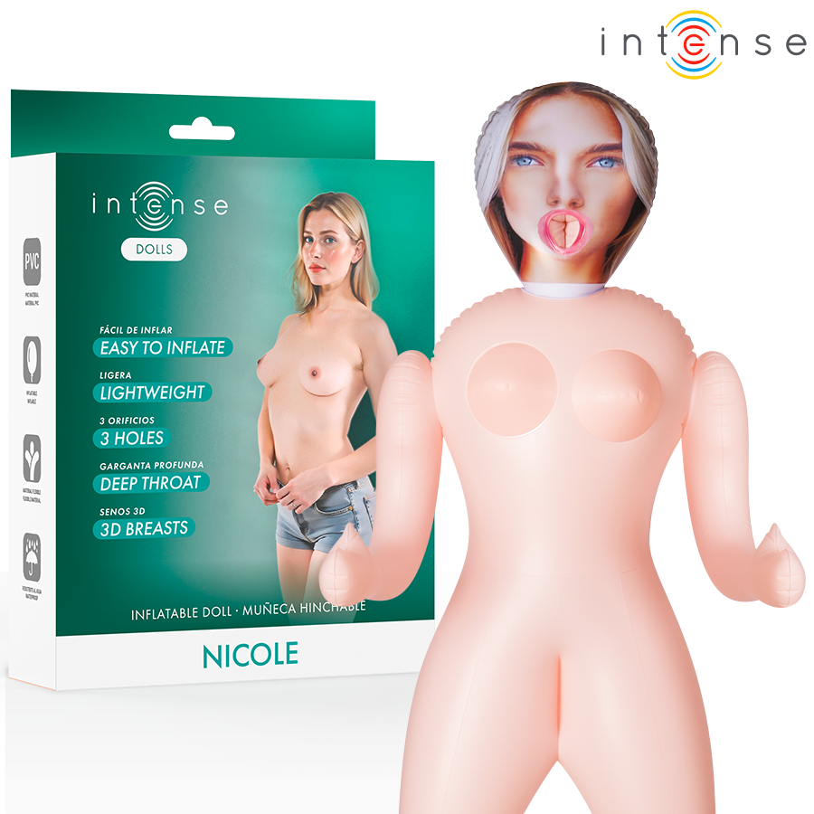 Intense Dolls Nicole - Muñeca Hinchable