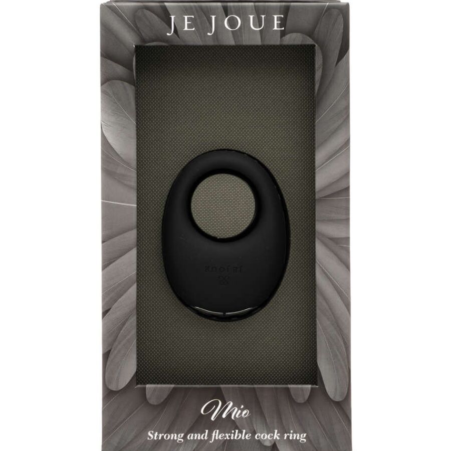 Je Joue Mio - Anillo Peneano Flexible Negro