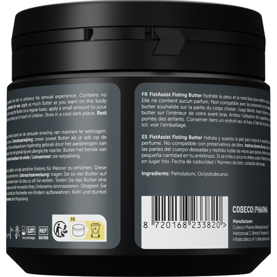 Cobeco Fist Assist - Lubricante a Base de Aceite 500 ml