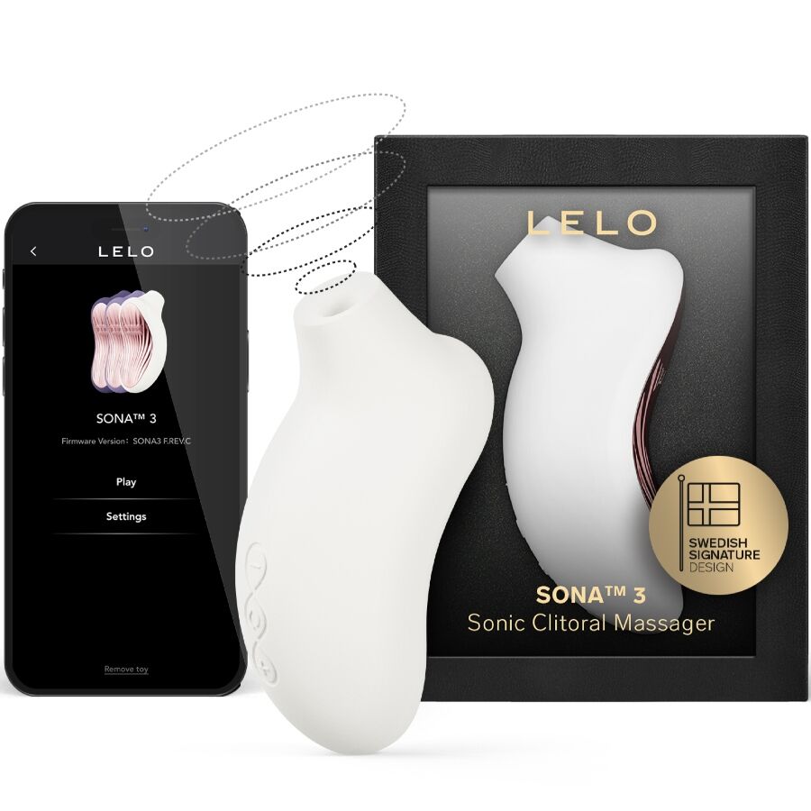 LELO Sona 3 Sonic Clitoral Massager Cream