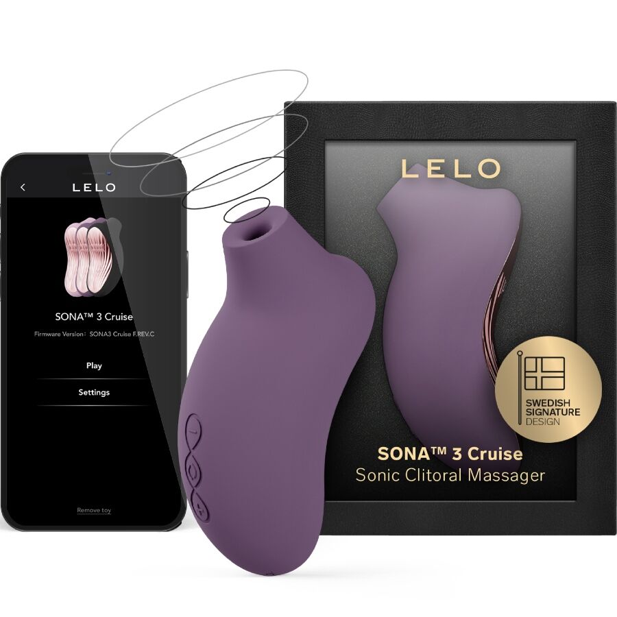 LELO Sona 3 Cruise Sonic Clitoral Massager Plum