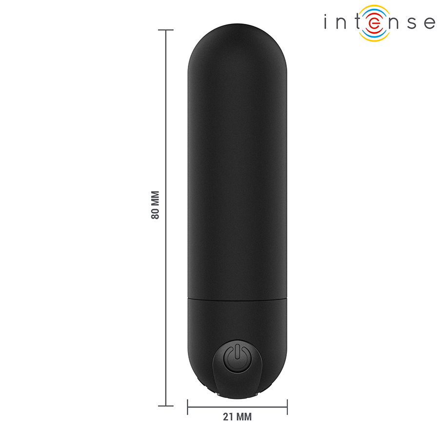 Intense Karen Mini Vibrador Recargable Negro