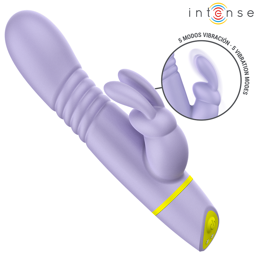 Intense Helen Rabbit Stimulator & Thrusting Vibrator