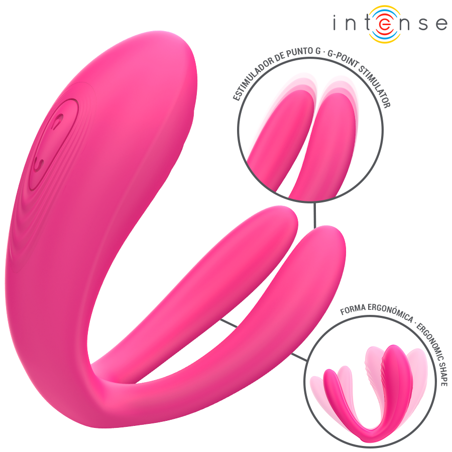 Intense Julia - Estimulador Dual con Vibración y Control Remoto