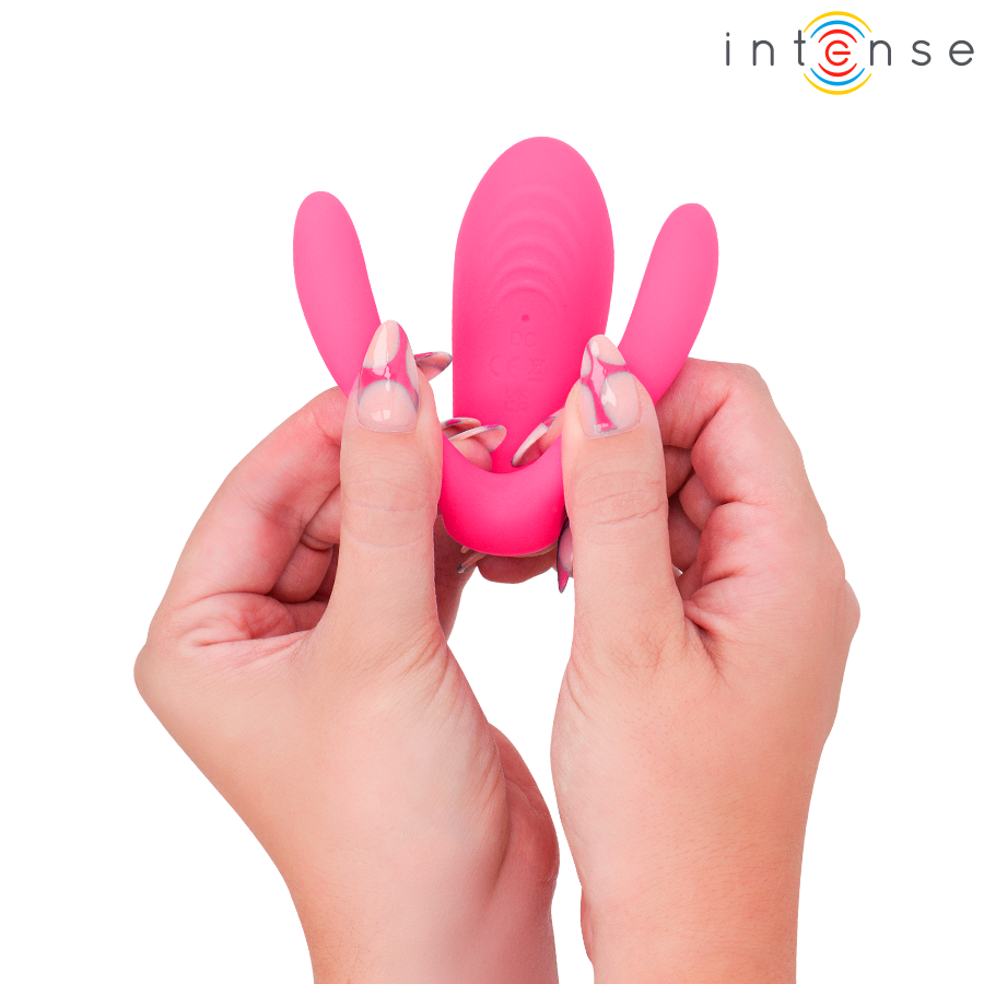 Intense Julia - Estimulador Dual con Vibración y Control Remoto