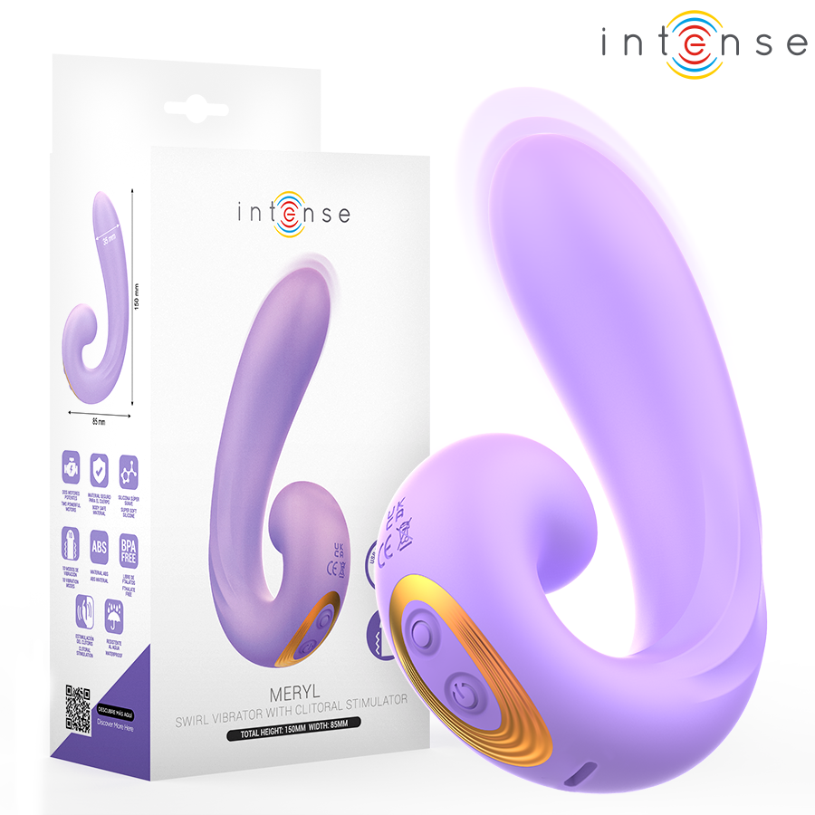 Intense Meryl Double Vibration - Estimulador de Clítoris