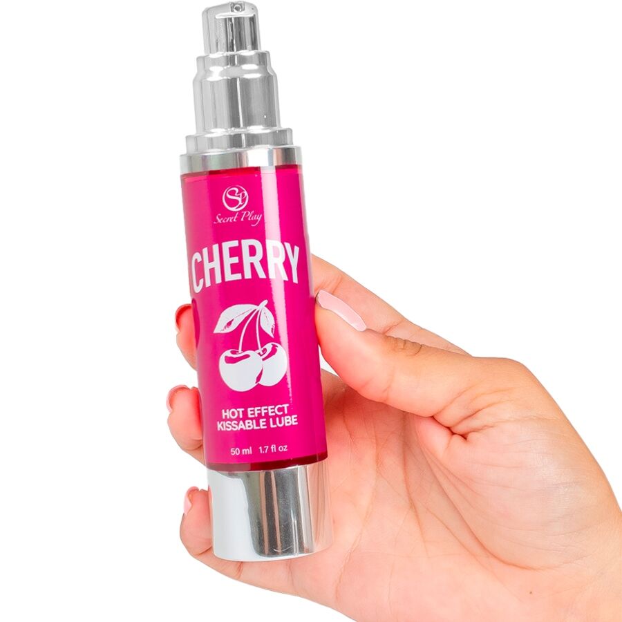 Lubricante Calentante Cereza Secretplay 50 ml