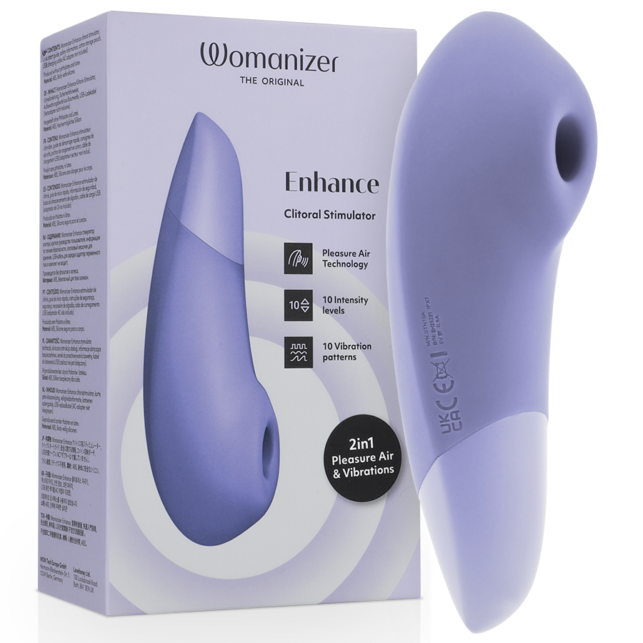 Womanizer Enhance - Estimulador Clitoriano 2 en 1 Violeta