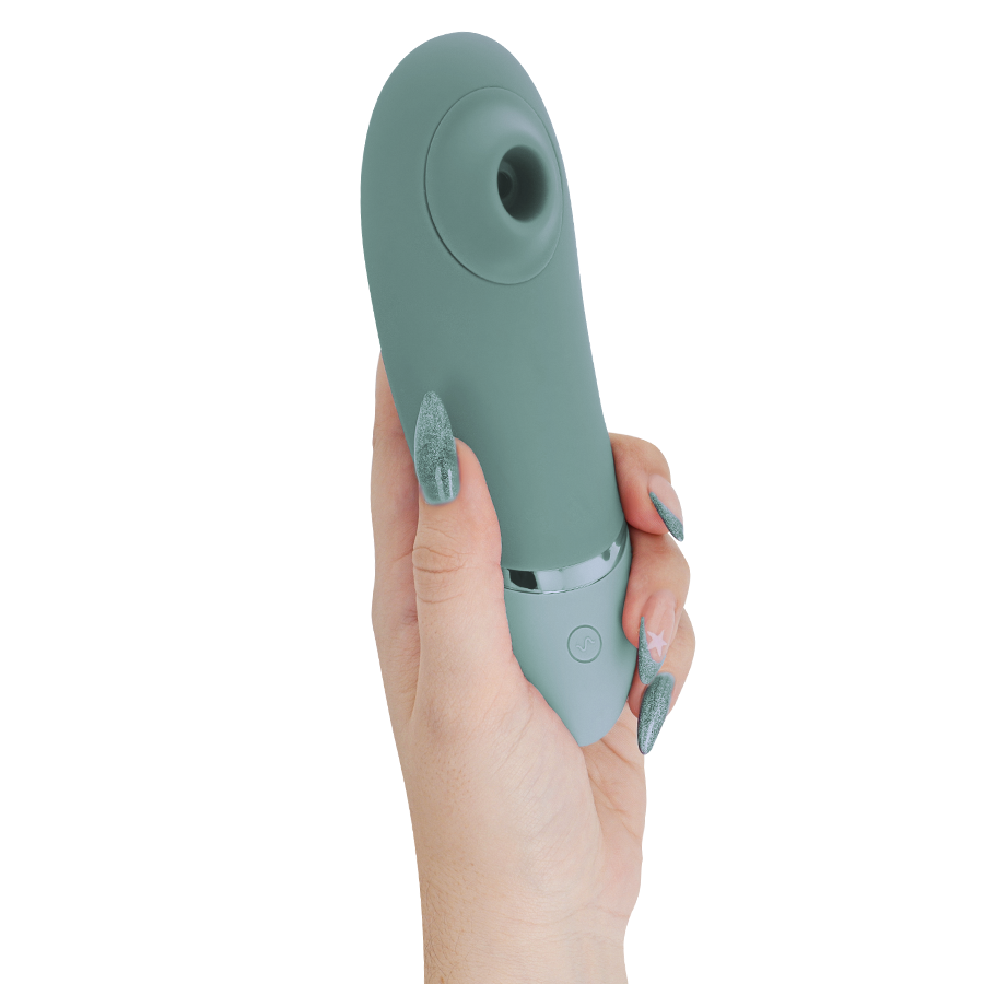 Vibrador Womanizer WOM180-GREEN Verde - Silicona Resistente al Agua