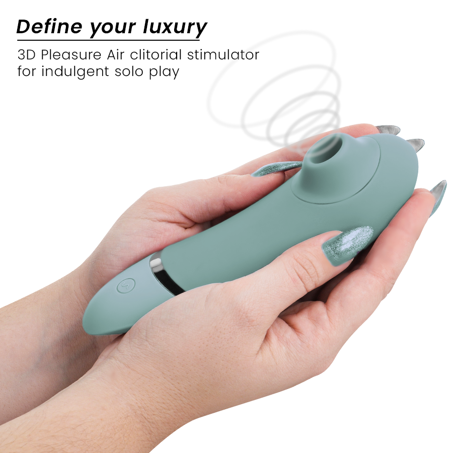Vibrador Womanizer WOM180-GREEN Verde - Silicona Resistente al Agua