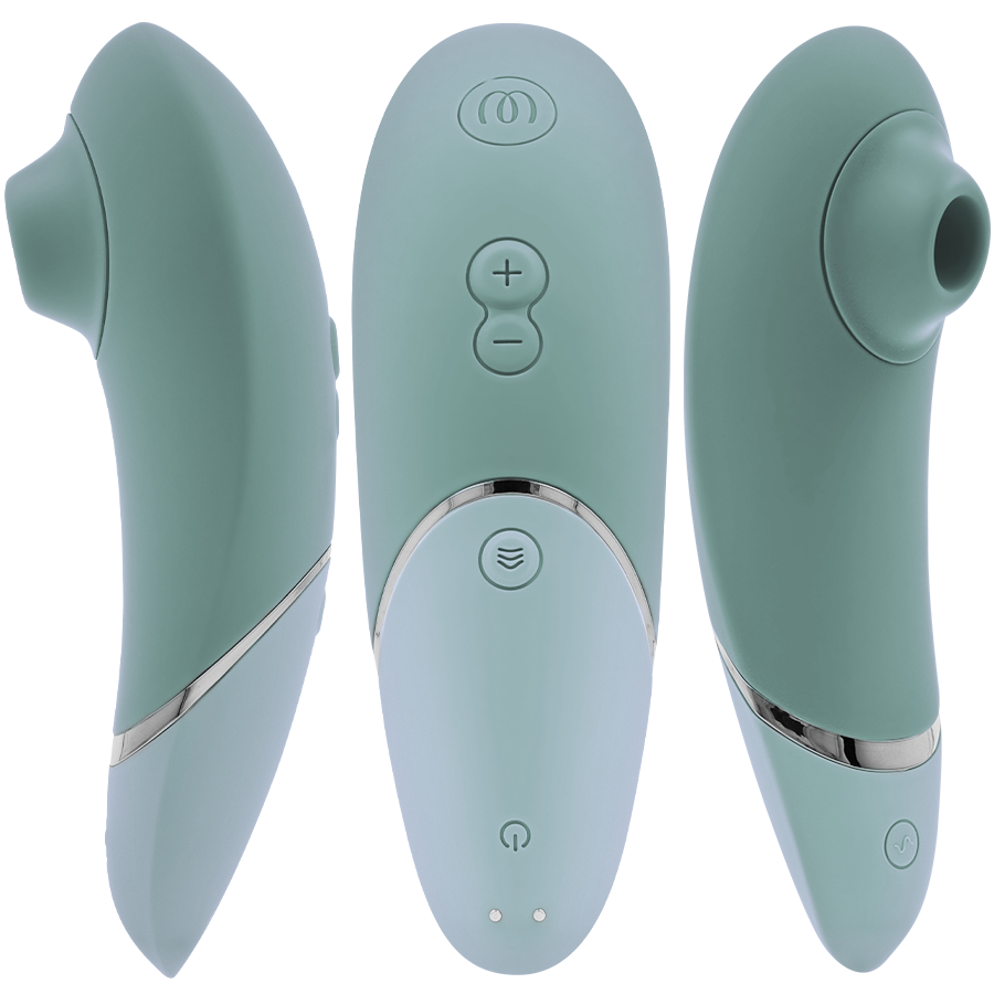 Vibrador Womanizer WOM180-GREEN Verde - Silicona Resistente al Agua