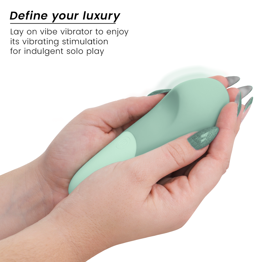 Womanizer Vibe Lay-On Silent Vibrator Sage