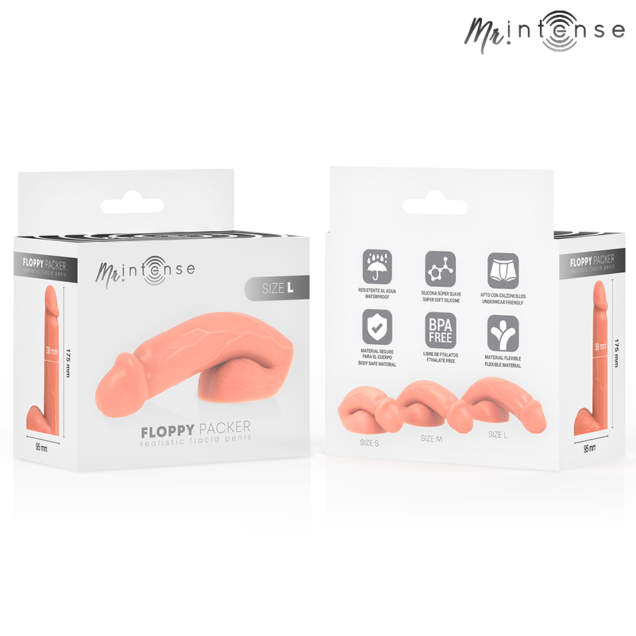 Mr Intense Floppy Size L Realistic Packer