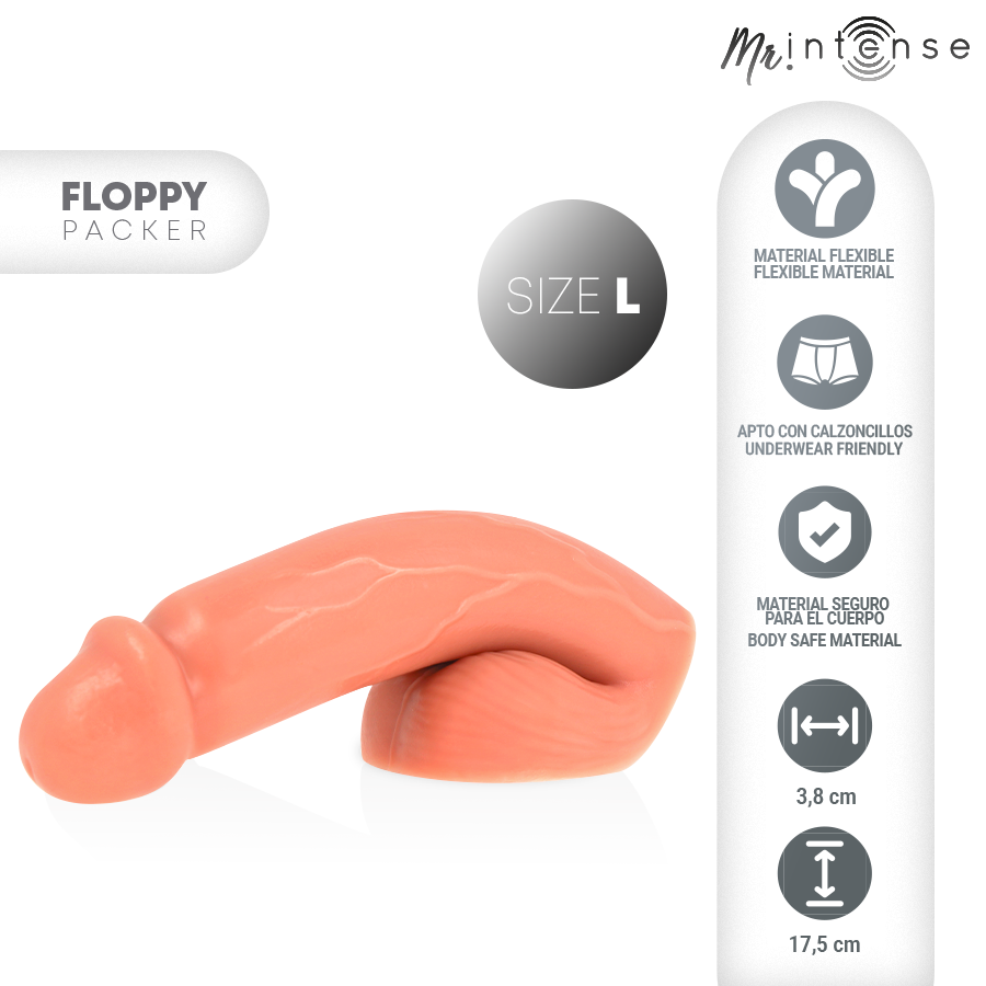 Mr Intense Floppy Size L Realistic Packer