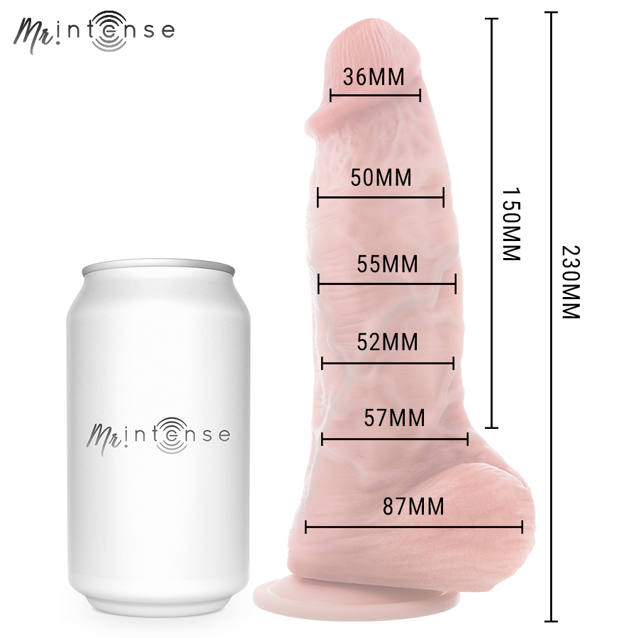 Mr Intense Medium Spencer Dildo Silicona 23 cm