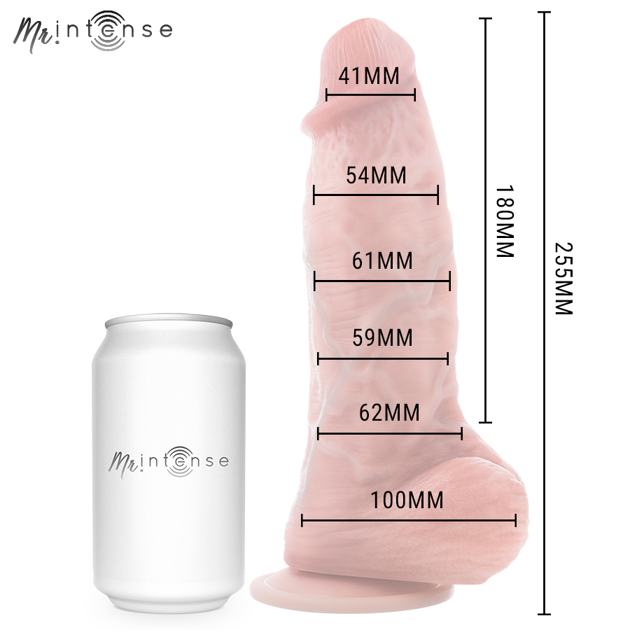 Mr Intense Big Penis Spencer Dildo Silicona 25,5 cm