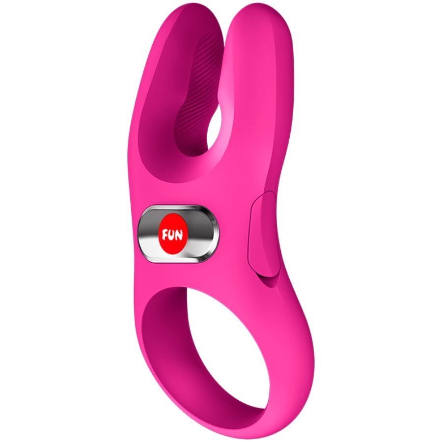Fun Factory Nos Pro Vibrating Cock Ring Magenta