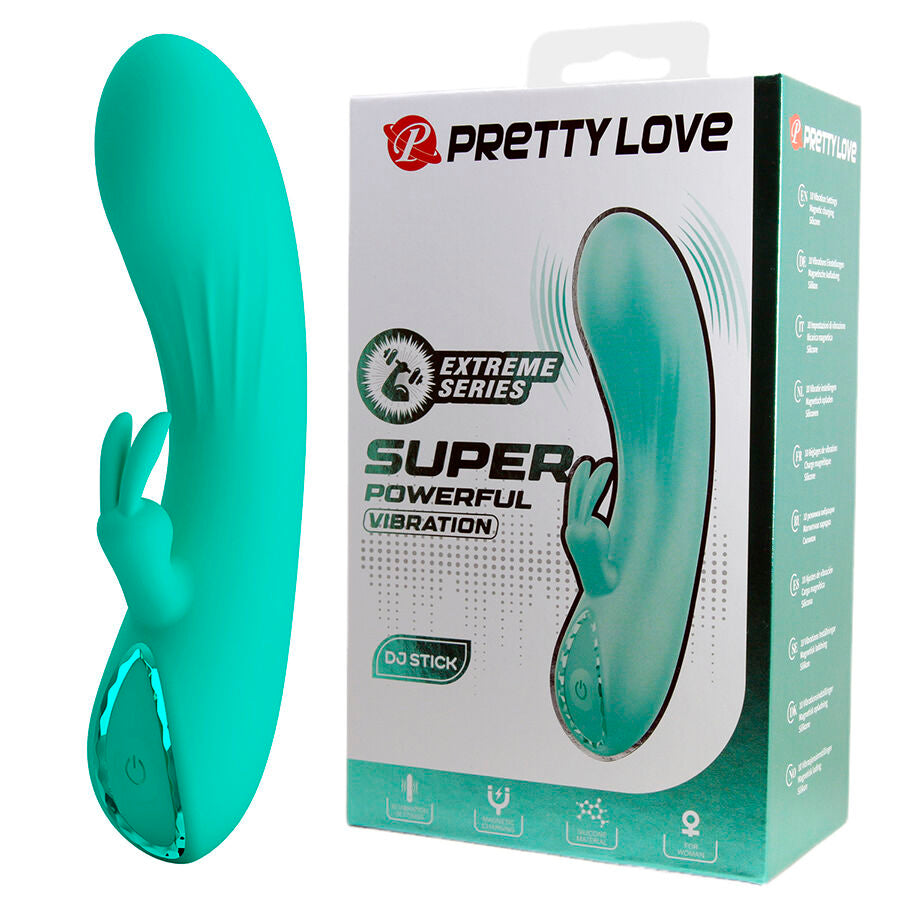 Pretty Love DJ Stick G-Spot Vibrador Turquesa