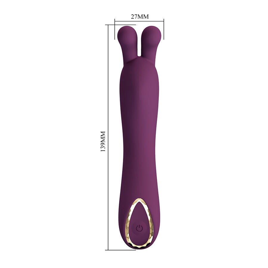 Pretty Love DJ Rabbit Purple - Vibrador G-Spot