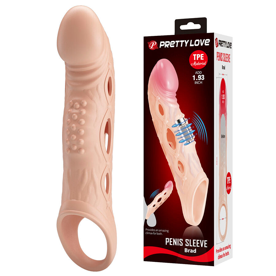 Pretty Love Brad - Funda Vibratoria para Pene