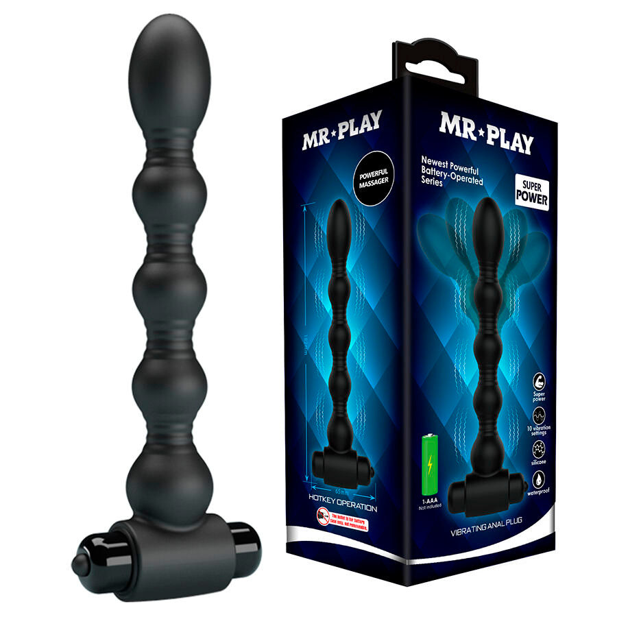 Mr Play Vibrating Anal Plug Massager