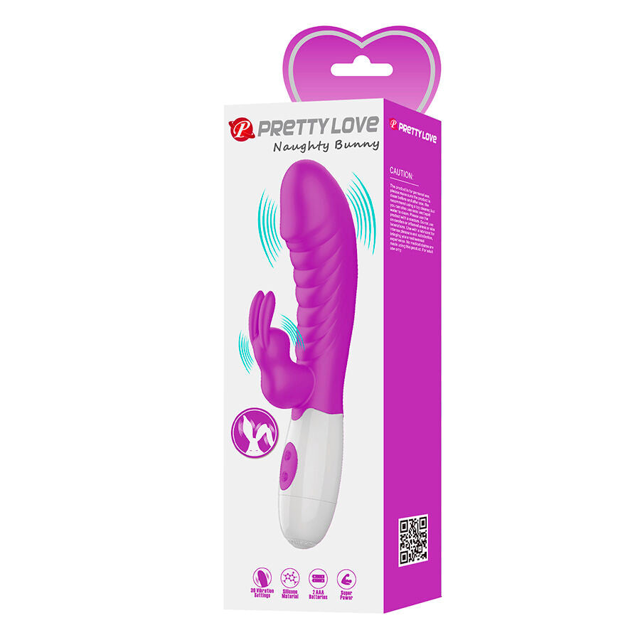Pretty Love Naughty Bunny Purple Vibrator
