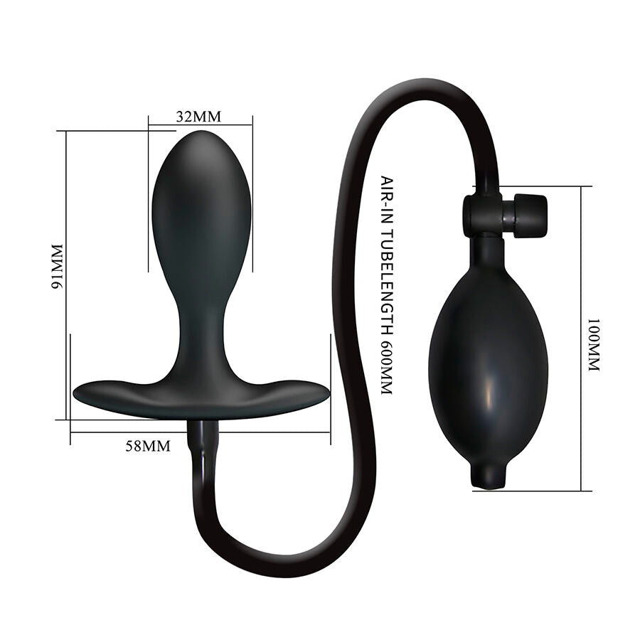 MR PLAY - Plug Anal Inflable Ajustable Pretty Love Party Up