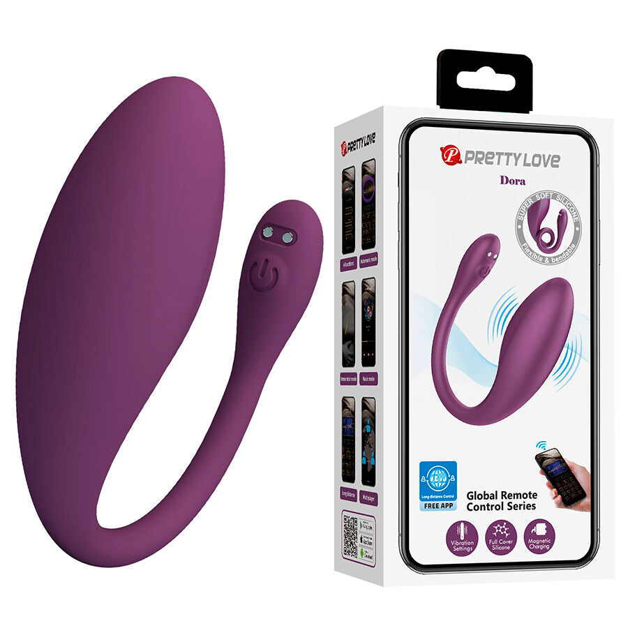 Pretty Love Dora - Vibrador Invisible con Control por App