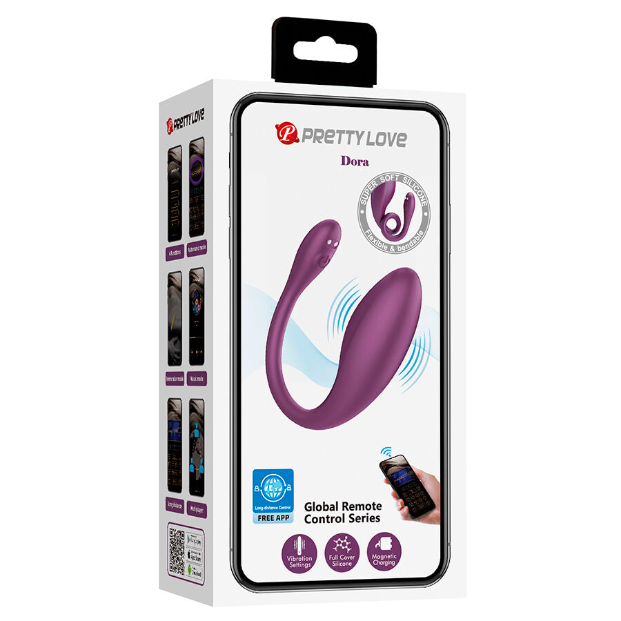 Pretty Love Dora - Vibrador Invisible con Control por App