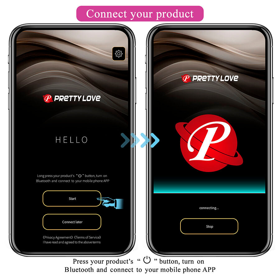 Pretty Love Dora - Vibrador Invisible con Control por App