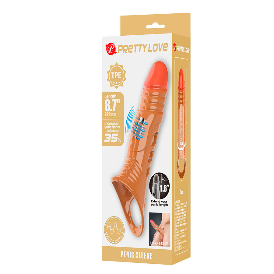 Pretty Love Vibrating Penis Sleeve