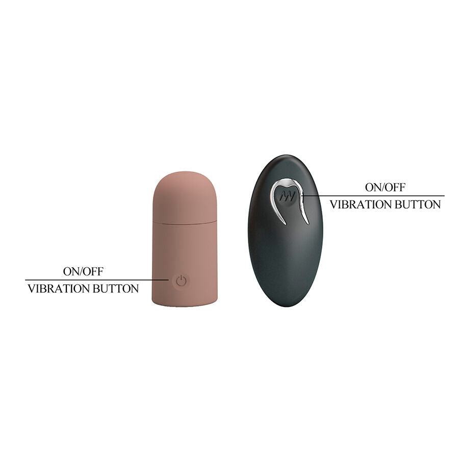 Pretty Love Textured Penis Sleeve con Vibración y Control Remoto