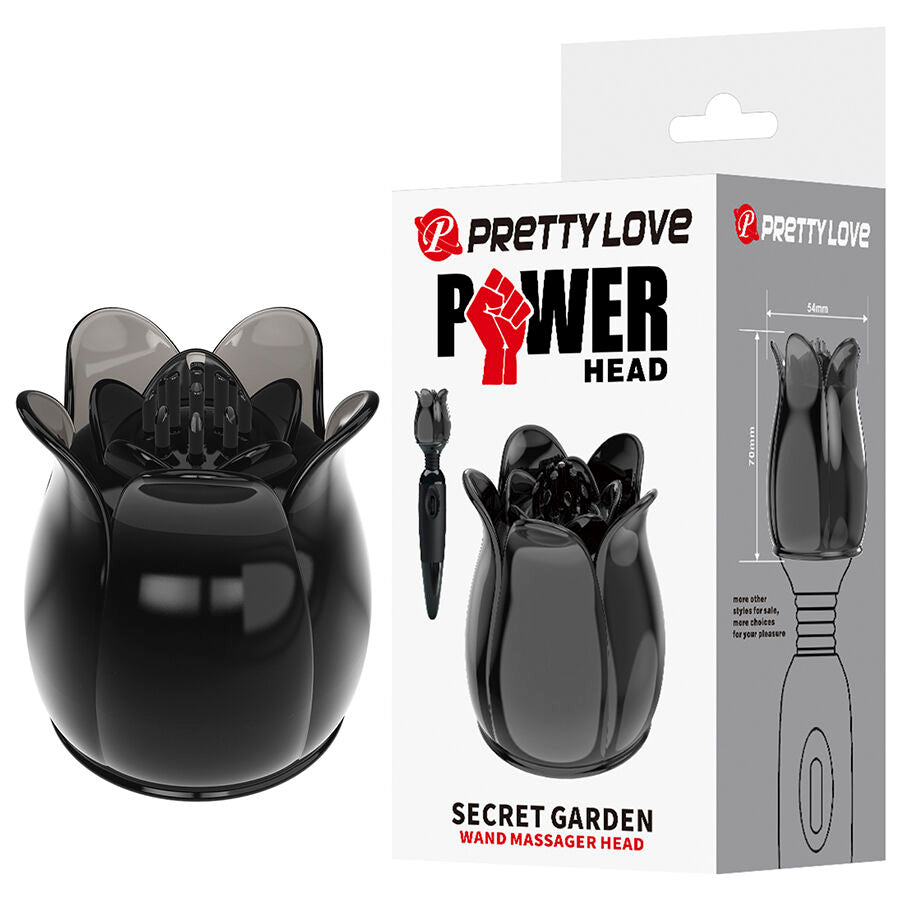Pretty Love Secret Garden Black Massage Head