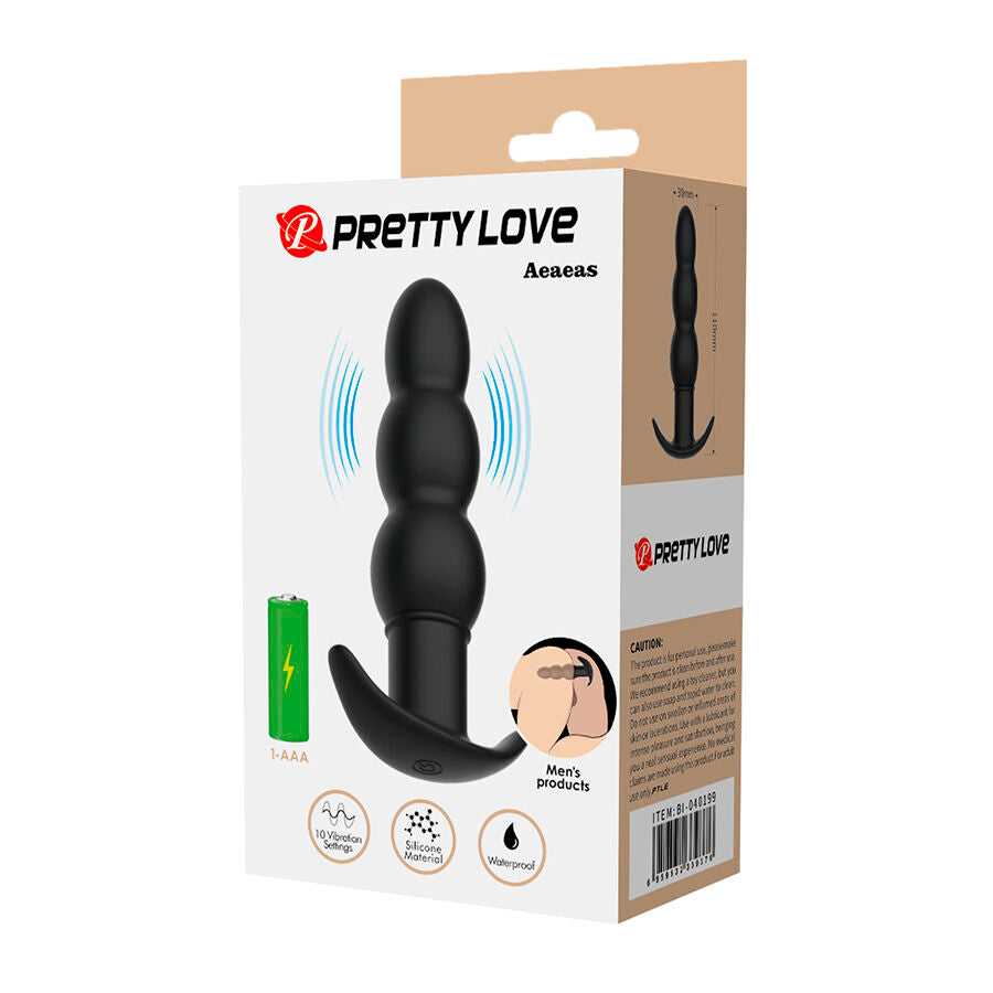 Pretty Love Aeaeas Vibrating Anal Plug