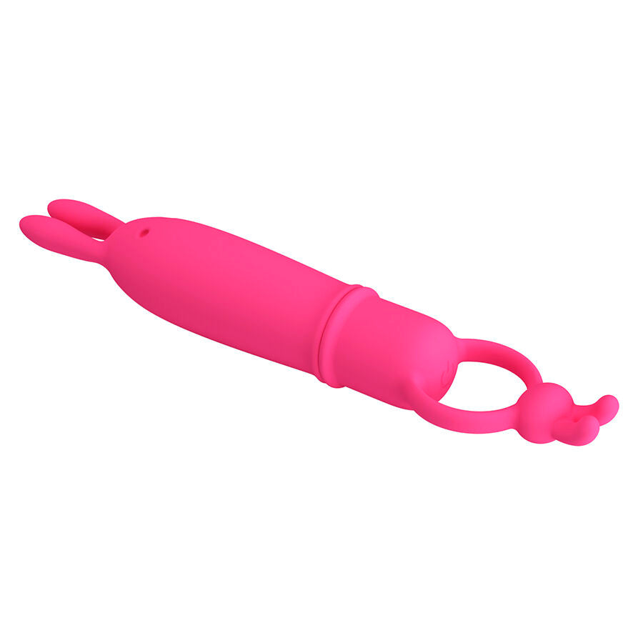 Pretty Love Delia Rabbit Vibrator con Anillo de Resistencia