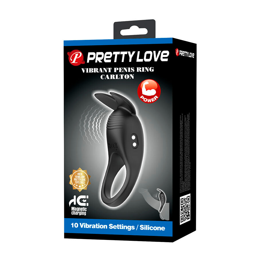 Pretty Love Carlton - Anillo Peneano con Estimulador de Clítoris