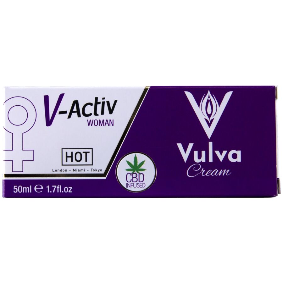 Hot Vulva Cream mit CBD 50ml